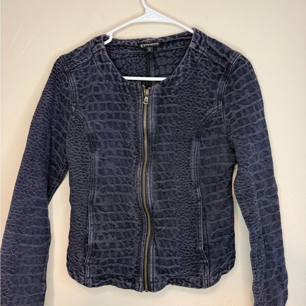 Unique snake print Jacket